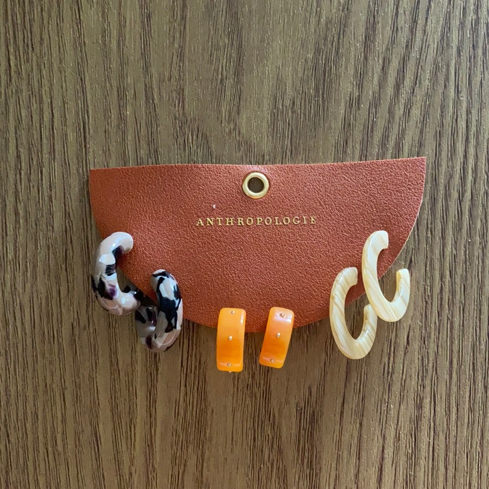 SOLD Anthropology earrings - Picture 1 of 5